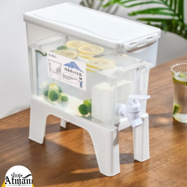 موزّع مشروبات عصري بقاعدة قابلة للإزالة