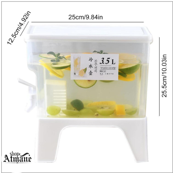 موزّع مشروبات عصري بقاعدة قابلة للإزالة